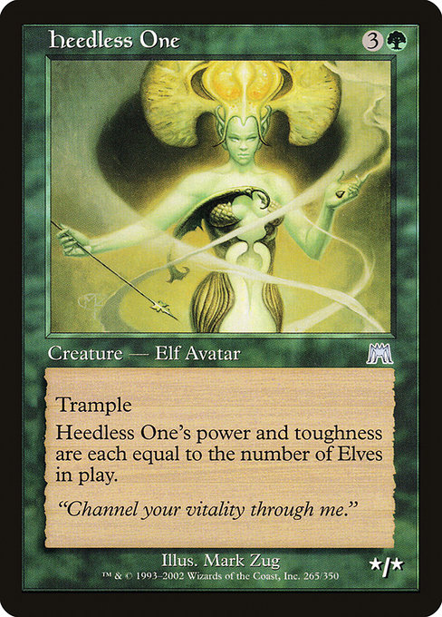 Onslaught - 265 - Heedless One - Uncommon - G - Non-foil
