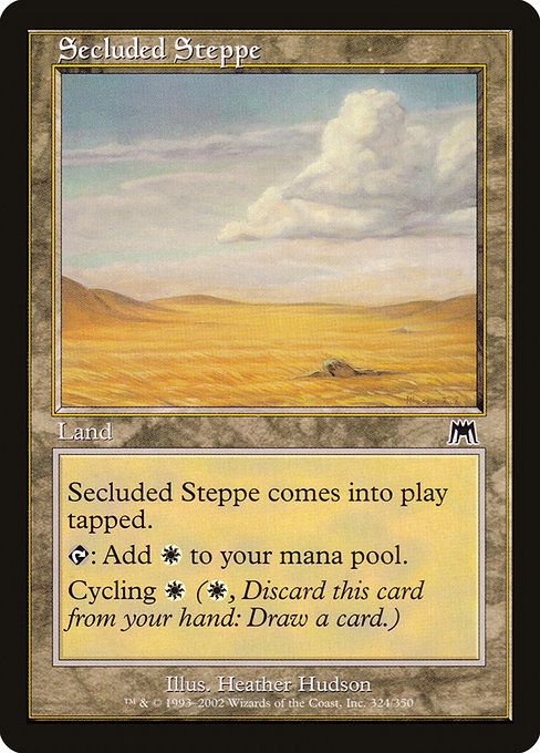 Onslaught - 324 - Secluded Steppe - Common - C - Non-foil