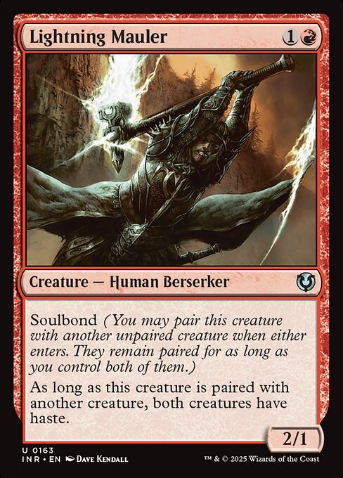 Innistrad Remastered - 163 - Lightning Mauler - Uncommon - R - Non-foil