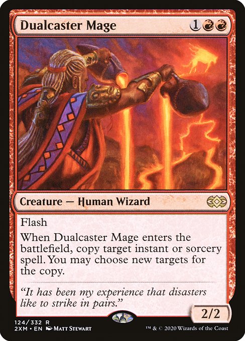 Double Masters - 124 - Dualcaster Mage - Rare - R - Non-foil