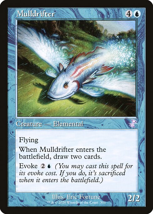 Time Spiral Remastered - 311 - Mulldrifter - Special - U - Non-foil