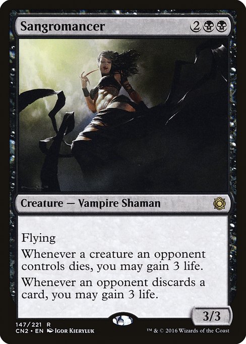 Conspiracy: Take the Crown - 147 - Sangromancer - Rare - B - Non-foil