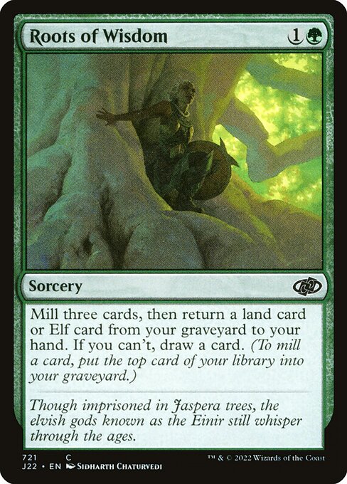 Jumpstart 2022 - 721 - Roots of Wisdom - Common - G - Non-foil