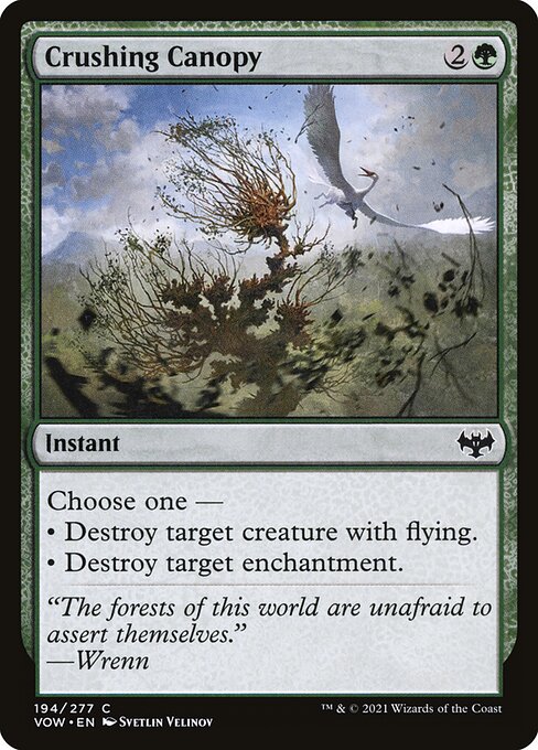 Innistrad: Crimson Vow - 194 - Crushing Canopy - Common - G - Non-foil