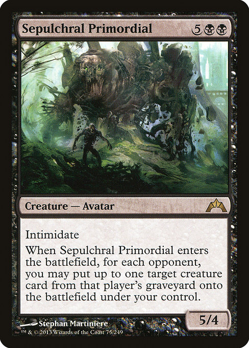 Gatecrash - 75 - Sepulchral Primordial - Rare - B - Non-foil