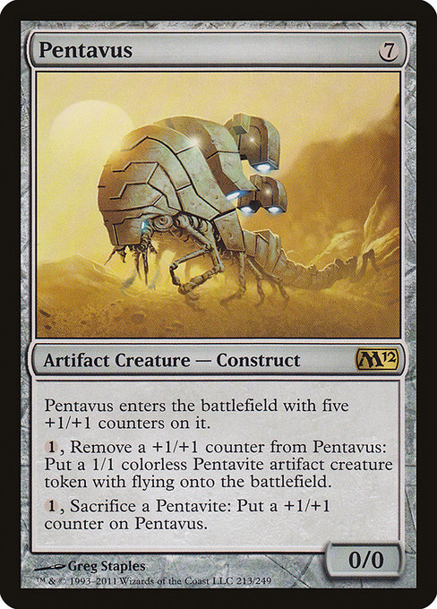 Magic 2012 - 213 - Pentavus - Rare - C - Non-foil