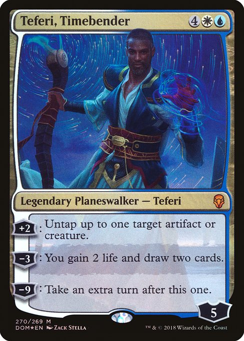 Dominaria - 270 - Teferi, Timebender - Mythic - WU - Foil