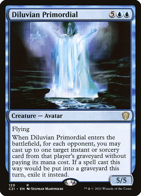 Commander 2021 - 120 - Diluvian Primordial - Rare - U - Non-foil