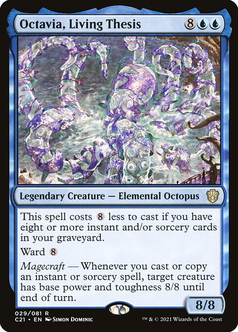 Commander 2021 - 29 - Octavia, Living Thesis - Rare - U - Non-foil