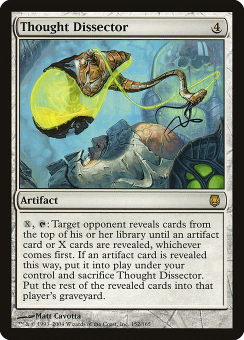 Darksteel - 152 - Thought Dissector - Rare - C - Non-foil