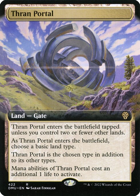 Dominaria United - 422 - Thran Portal - Rare - C - Non-foil