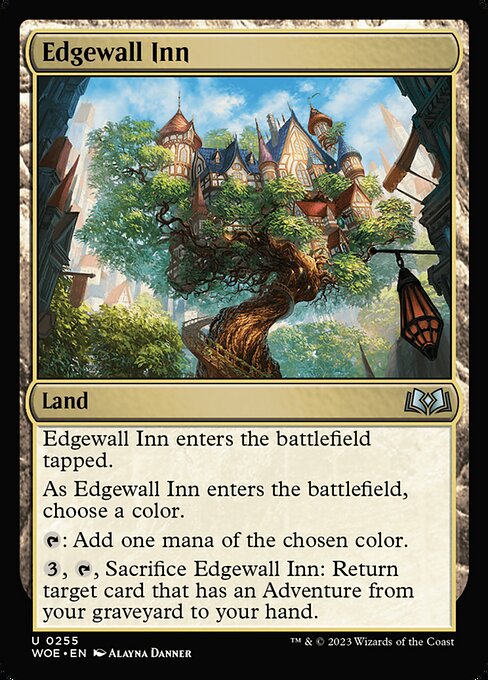 Wilds of Eldraine - 255 - Edgewall Inn - Uncommon - C - Non-foil