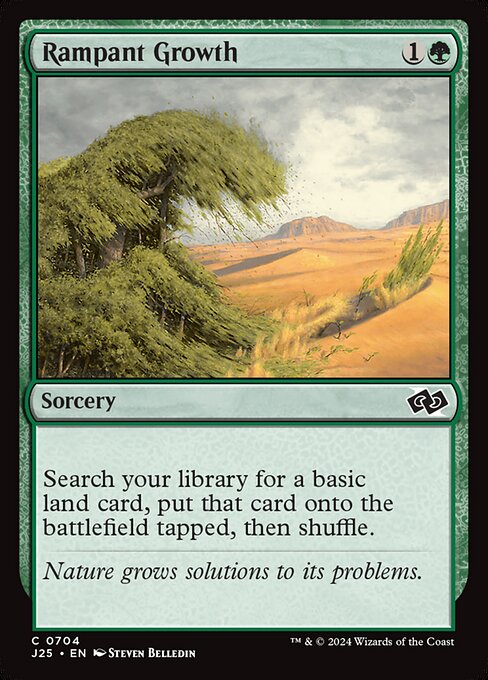 Foundations Jumpstart - 704 - Rampant Growth - Common - G - Non-foil