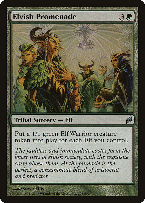 Lorwyn - 208 - Elvish Promenade - Uncommon - G - Non-foil