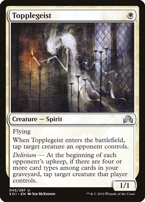 Shadows over Innistrad - 45 - Topplegeist - Uncommon - W - Non-foil