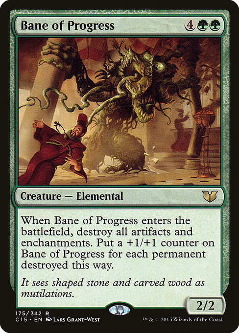 Commander 2015 - 175 - Bane of Progress - Rare - G - Non-foil