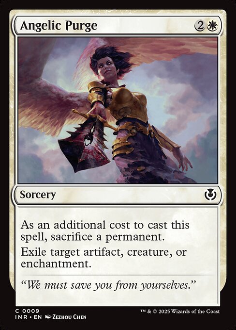 Innistrad Remastered - 9 - Angelic Purge - Common - W - Non-foil