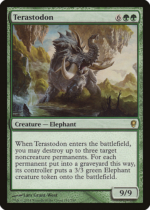 Conspiracy - 181 - Terastodon - Rare - G - Non-foil