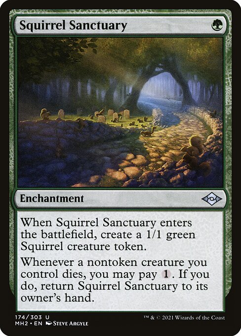 Modern Horizons 2 - 174 - Squirrel Sanctuary - Uncommon - G - Non-foil