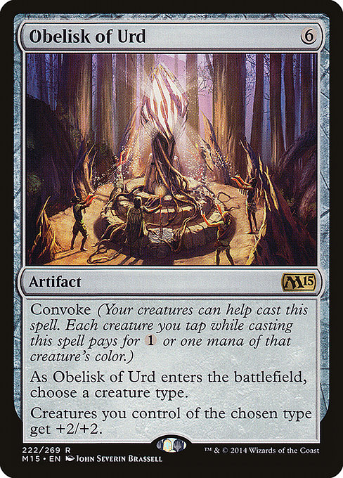 Magic 2015 - 222 - Obelisk of Urd - Rare - C - Non-foil