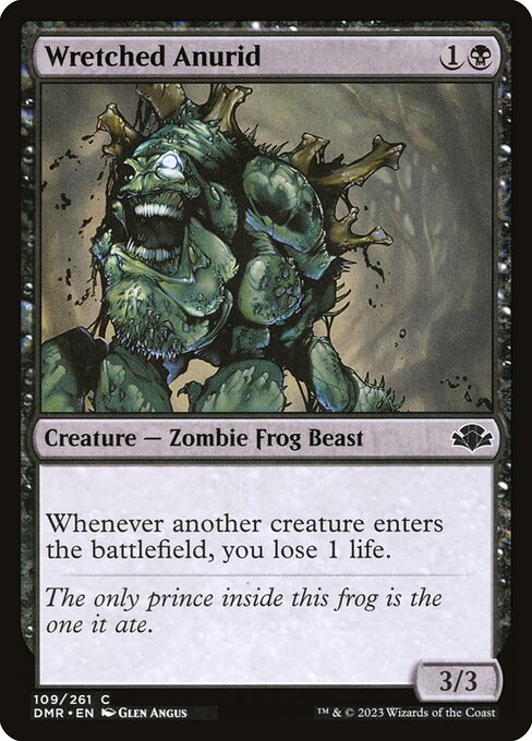 Dominaria Remastered - 109 - Wretched Anurid - Common - B - Non-foil