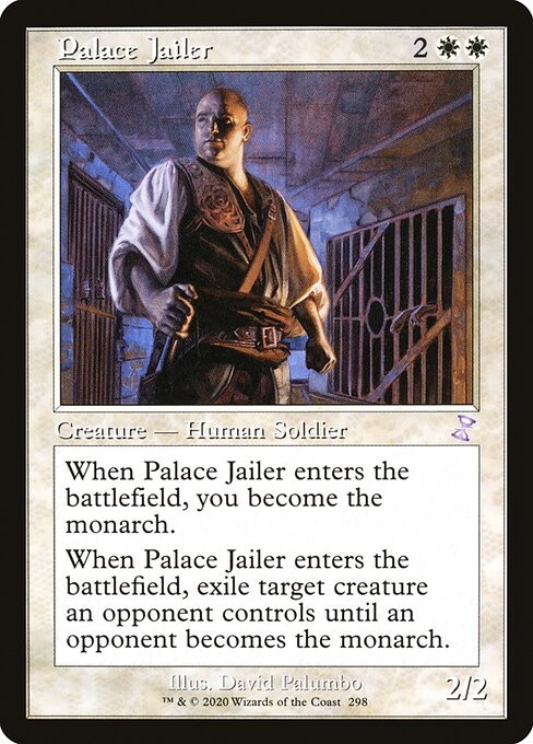 Time Spiral Remastered - 298 - Palace Jailer - Special - W - Non-foil
