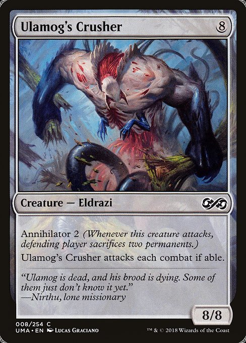 Ultimate Masters - 8 - Ulamog's Crusher - Common - C - Non-foil