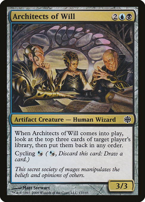 Alara Reborn - 17 - Architects of Will - Common - UB - Non-foil