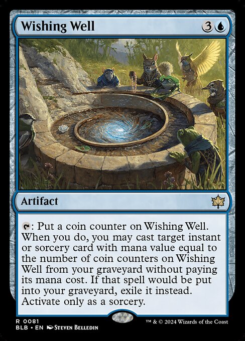Bloomburrow - 81 - Wishing Well - Rare - U - Non-foil