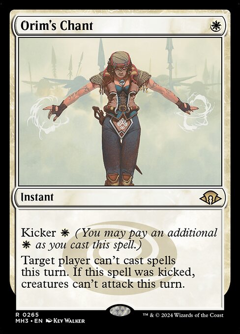 Modern Horizons 3 - 265 - Orim's Chant - Rare - W - Non-foil