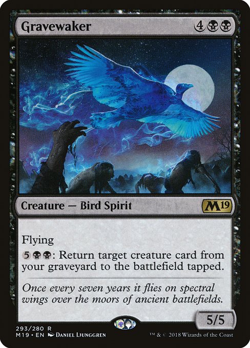Core Set 2019 - 293 - Gravewaker - Rare - B - Non-foil