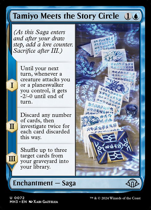 Modern Horizons 3 - 72 - Tamiyo Meets the Story Circle - Uncommon - U - Non-foil
