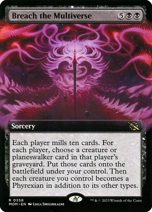 March of the Machine - 358 - Breach the Multiverse - Rare - B - Non-foil