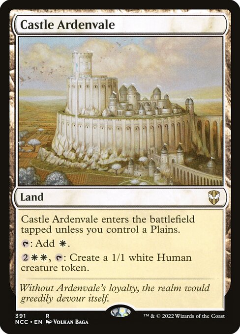 New Capenna Commander - 391 - Castle Ardenvale - Rare - C - Non-foil