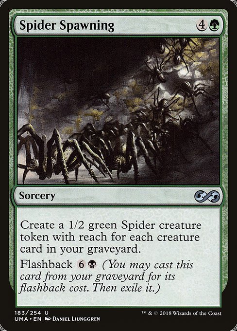 Ultimate Masters - 183 - Spider Spawning - Uncommon - G - Non-foil