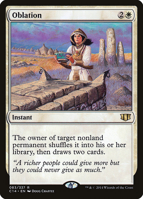 Commander 2014 - 83 - Oblation - Rare - W - Non-foil