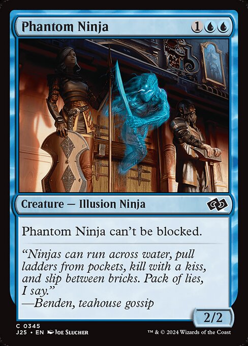 Foundations Jumpstart - 345 - Phantom Ninja - Common - U - Non-foil