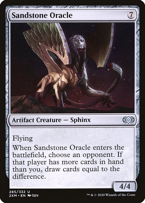 Double Masters - 285 - Sandstone Oracle - Uncommon - C - Foil