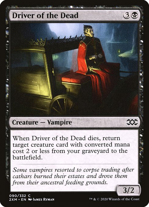 Double Masters - 90 - Driver of the Dead - Common - B - Foil