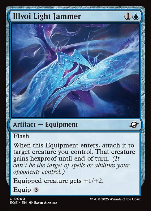 Edge of Eternities - 60 - Illvoi Light Jammer - Common - U - Foil