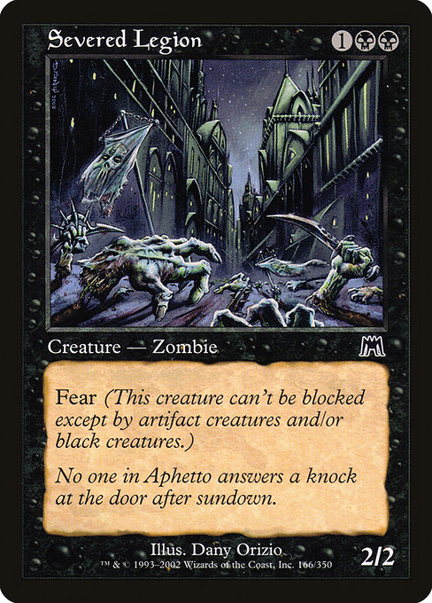 Onslaught - 166 - Severed Legion - Common - B - Non-foil