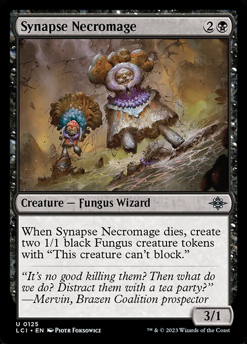 The Lost Caverns of Ixalan - 125 - Synapse Necromage - Uncommon - B - Non-foil