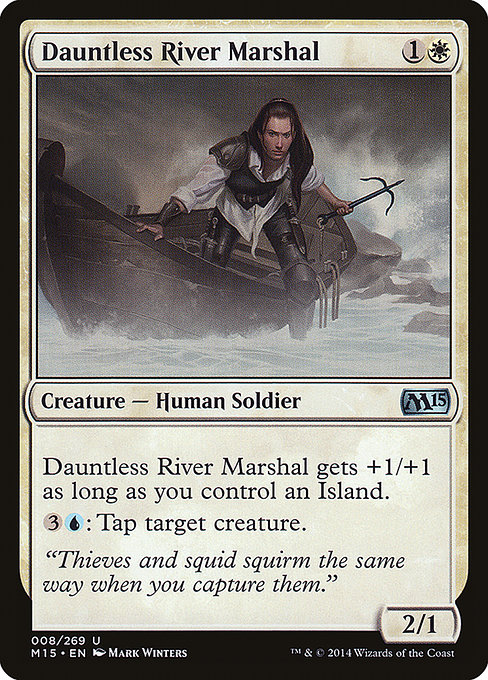Magic 2015 - 8 - Dauntless River Marshal - Uncommon - W - Non-foil