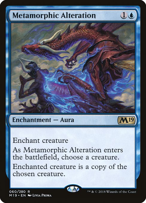 Core Set 2019 - 60 - Metamorphic Alteration - Rare - U - Non-foil