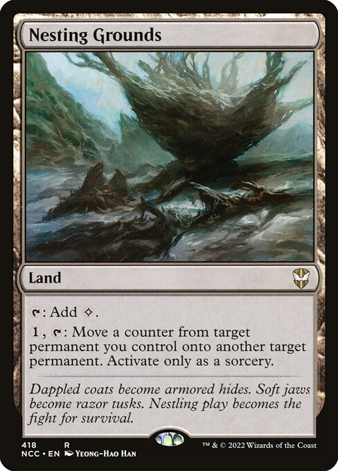New Capenna Commander - 418 - Nesting Grounds - Rare - C - Non-foil