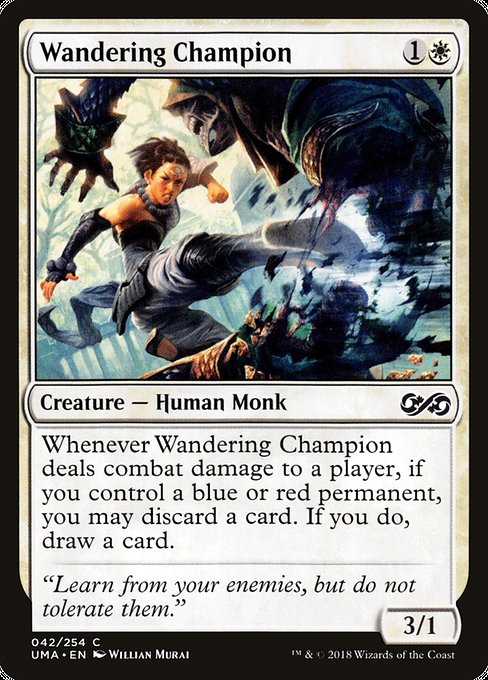 Ultimate Masters - 42 - Wandering Champion - Common - W - Non-foil