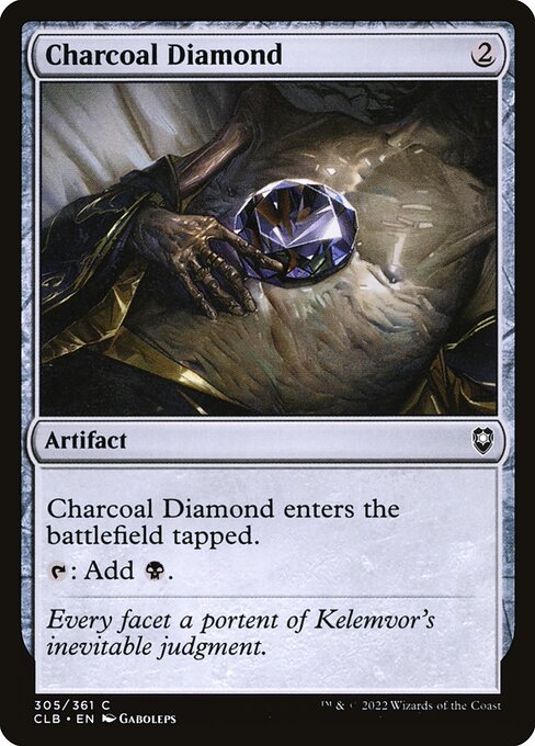 Commander Legends: Battle for Baldur's Gate - 305 - Charcoal Diamond - Common - C - Non-foil