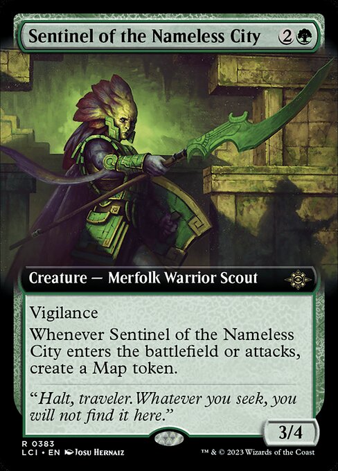The Lost Caverns of Ixalan - 383 - Sentinel of the Nameless City - Rare - G - Non-foil