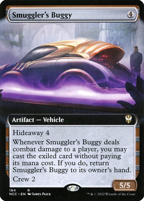 New Capenna Commander - 184 - Smuggler's Buggy - Rare - C - Non-foil