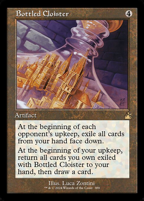 Ravnica Remastered - 389 - Bottled Cloister - Rare - C - Foil